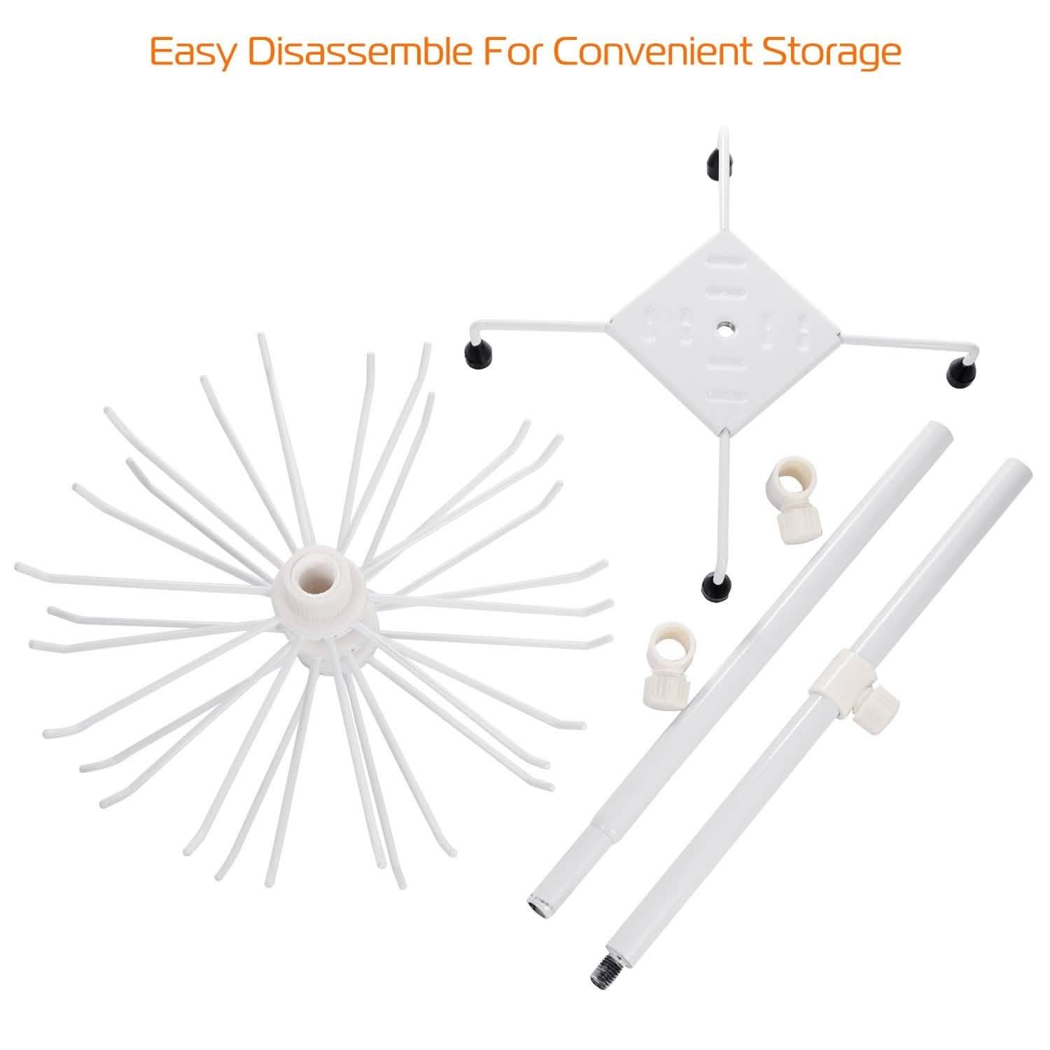 3-Tier Metal Jewelry Rack 30-Hook Necklaces Bracelets Display Stand Storage & Organization - Tophatter Daily Deals