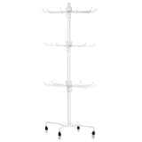 3-Tier Metal Jewelry Rack 30-Hook Necklaces Bracelets Display Stand Storage & Organization - Tophatter Daily Deals