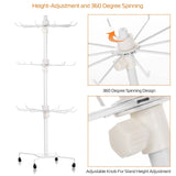 3-Tier Metal Jewelry Rack 30-Hook Necklaces Bracelets Display Stand Storage & Organization - Tophatter Daily Deals