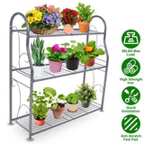 3-Tier Plant Stand Shelf Display Rack Garden & Patio - Tophatter Daily Deals