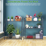 3-Tier Plant Stand Shelf Display Rack Garden & Patio - Tophatter Daily Deals