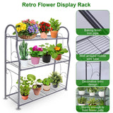 3-Tier Plant Stand Shelf Display Rack Garden & Patio - Tophatter Daily Deals