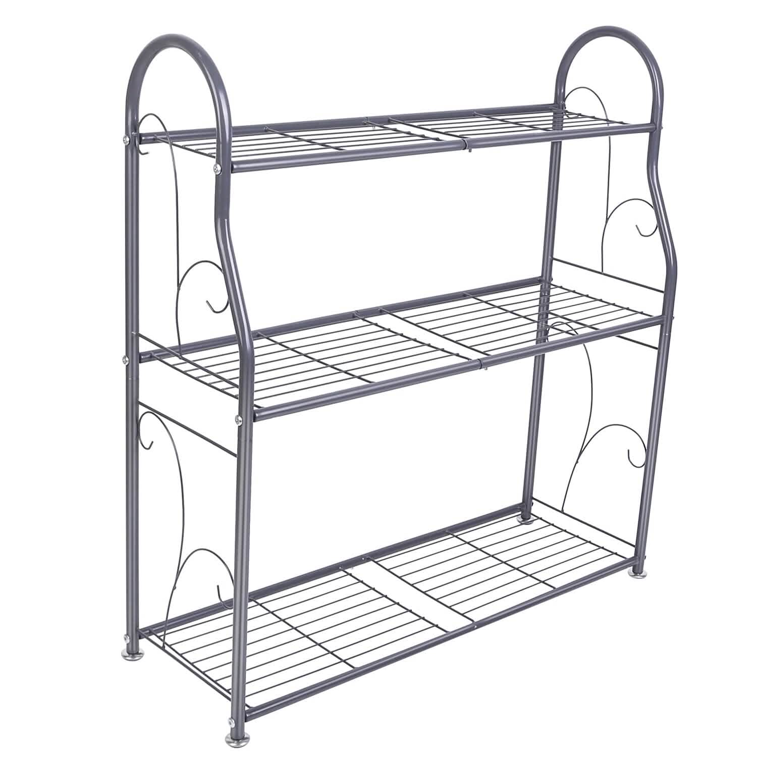 3-Tier Plant Stand Shelf Display Rack Garden & Patio - Tophatter Daily Deals