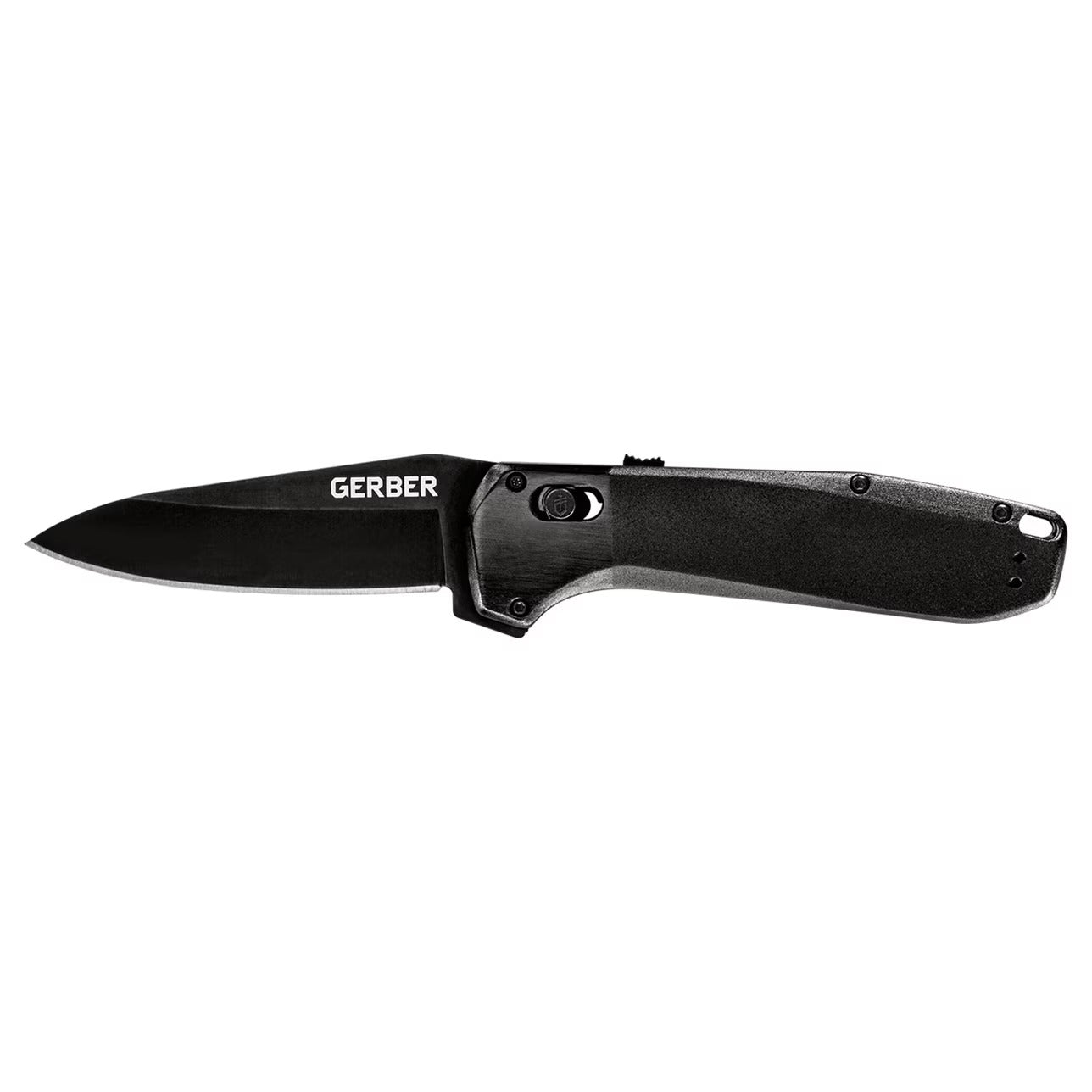 Gerber Highbrow - Assisted Flipper Knife - Onyx Aluminum Handle - 30-001640 Knives - Tophatter Daily Deals