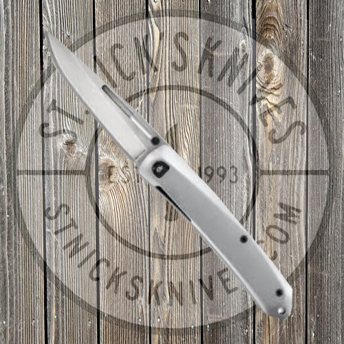 Gerber Affinity Gentleman's Knife - Gray Alum (3.7" 7Cr17MoV) 30-001867 Knives - Tophatter Daily Deals