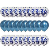 30-Pieces: Colorful Paper Latex Balloon Party Supplies Blue School, Office & Art Supplies - Tophatter Daily Deals