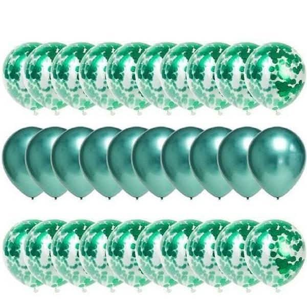 30-Pieces: Colorful Paper Latex Balloon Party Supplies Green School, Office & Art Supplies - Tophatter Daily Deals