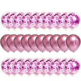 30-Pieces: Colorful Paper Latex Balloon Party Supplies Rose Red School, Office & Art Supplies - Tophatter Daily Deals