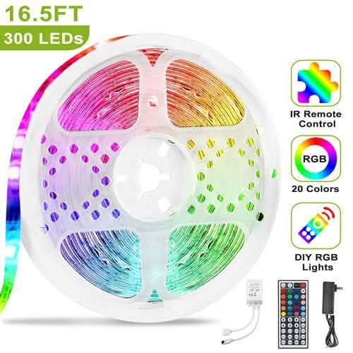 300 LEDs Strip Lights with Remote String & Fairy Lights - Tophatter Daily Deals