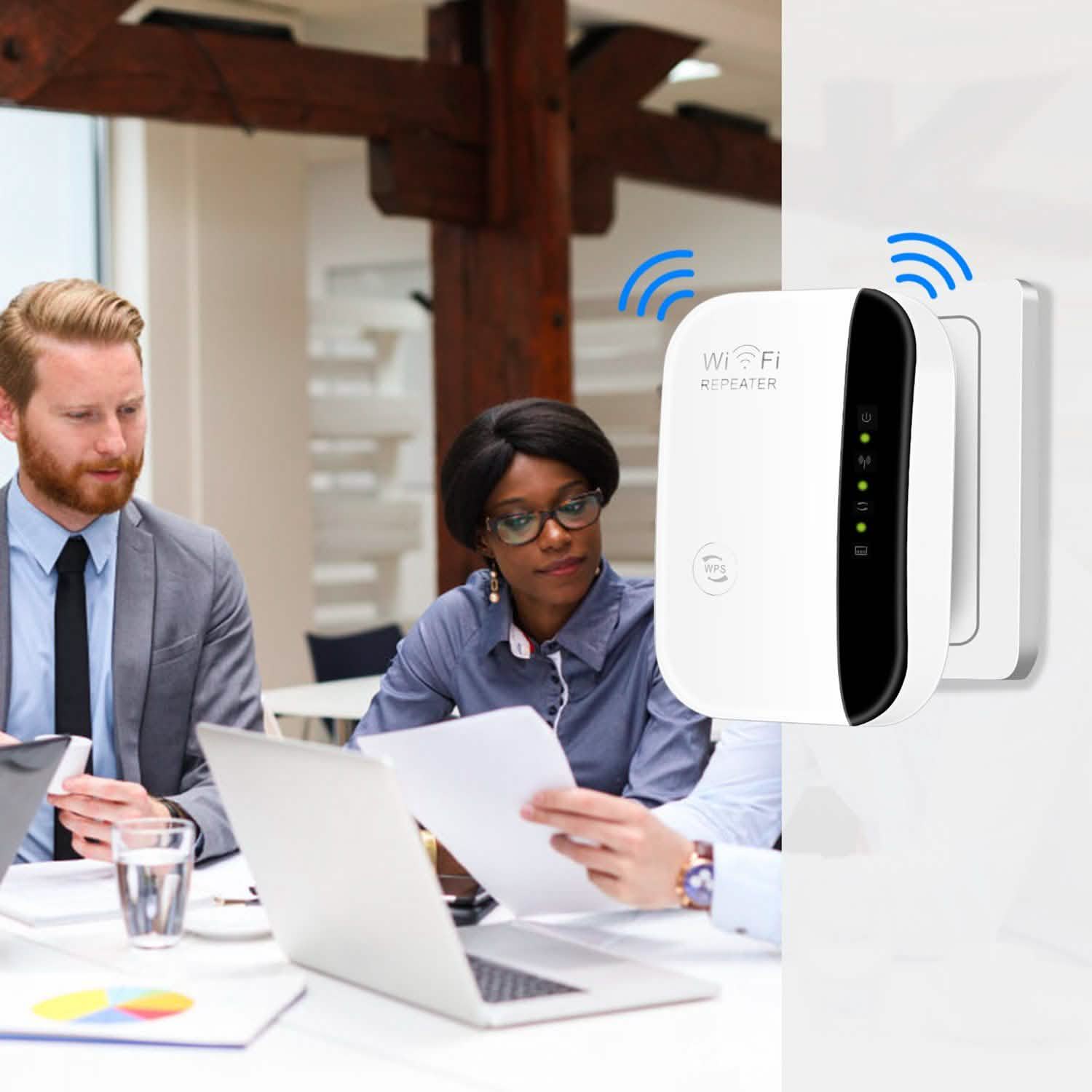 300 Mbps WiFi Repeater Computer Accessories - Tophatter Daily Deals