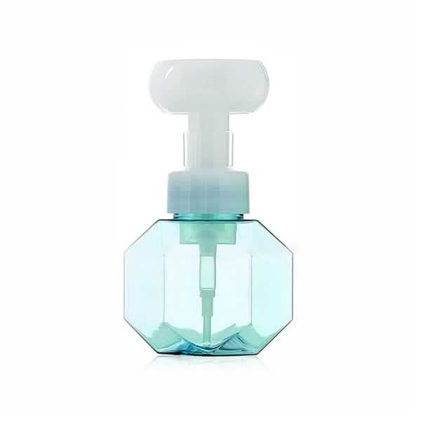 300 ML Flower Shape Liquid Soap Dispenser Blue Bath - Tophatter Daily Deals