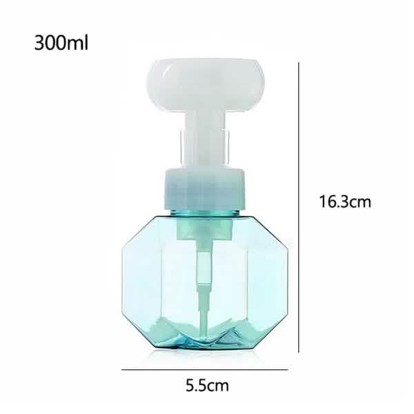 300 ML Flower Shape Liquid Soap Dispenser Bath - Tophatter Daily Deals