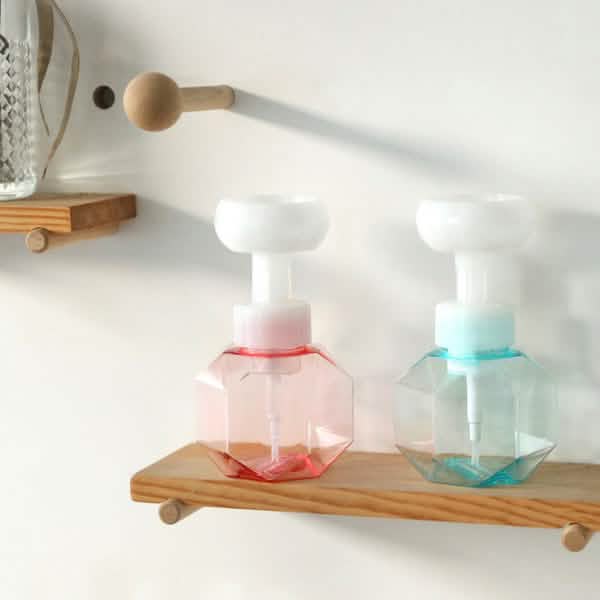 300 ML Flower Shape Liquid Soap Dispenser Bath - Tophatter Daily Deals