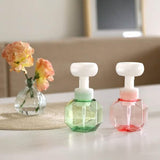 300 ML Flower Shape Liquid Soap Dispenser Bath - Tophatter Daily Deals