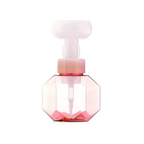 300 ML Flower Shape Liquid Soap Dispenser Pink Bath - Tophatter Daily Deals