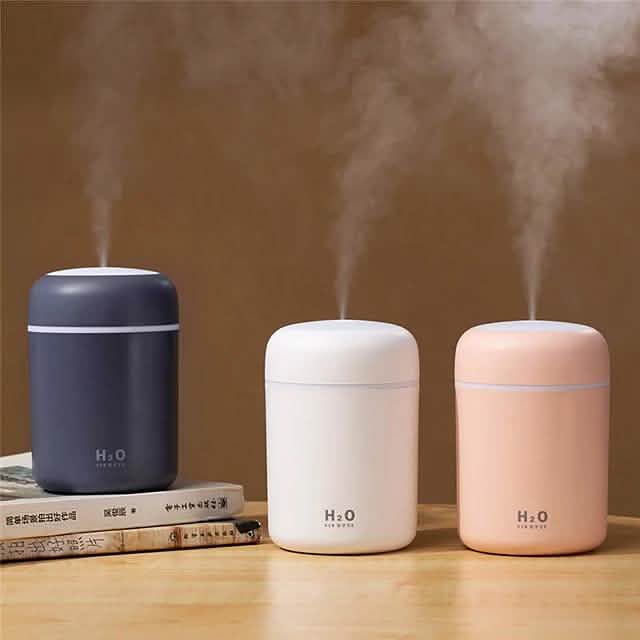 300 ML Humidifier USB Ultrasonic Dazzle Cup Aroma Diffuser Cool Mist Maker Health & Wellness - Tophatter Daily Deals