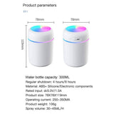 300 ML Humidifier USB Ultrasonic Dazzle Cup Aroma Diffuser Cool Mist Maker Health & Wellness - Tophatter Daily Deals