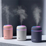 300 ML Humidifier USB Ultrasonic Dazzle Cup Aroma Diffuser Cool Mist Maker Health & Wellness - Tophatter Daily Deals