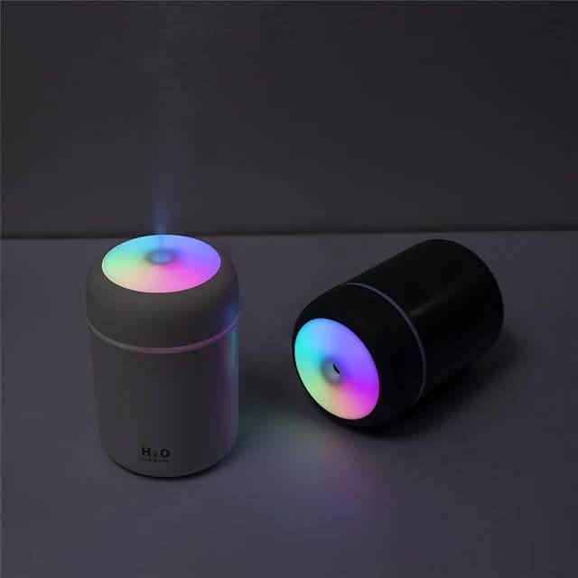 300 ML Humidifier USB Ultrasonic Dazzle Cup Aroma Diffuser Cool Mist Maker Health & Wellness - Tophatter Daily Deals