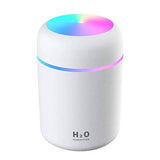 300 ML Humidifier USB Ultrasonic Dazzle Cup Aroma Diffuser Cool Mist Maker White Health & Wellness - Tophatter Daily Deals