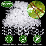 300-Pieces: Garden Plant Support Clips Garden & Patio - Tophatter Daily Deals