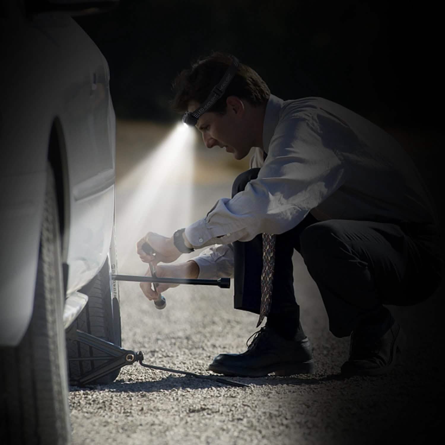 30000LM Rechargeable Motion Sensor Headlamps Outdoor Recreation - Tophatter Daily Deals