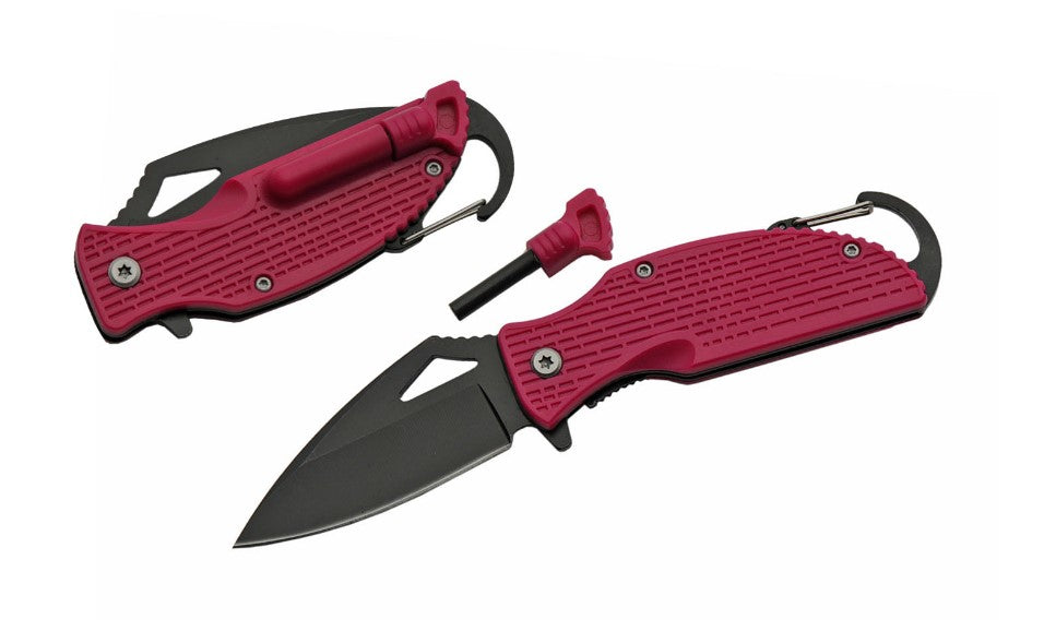 3.5" PINK CAMPING FOLDER - Tophatter Daily Deals