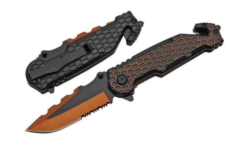 HONEYCOMB POCKET ASSISTED KNIFE - Tophatter Daily Deals