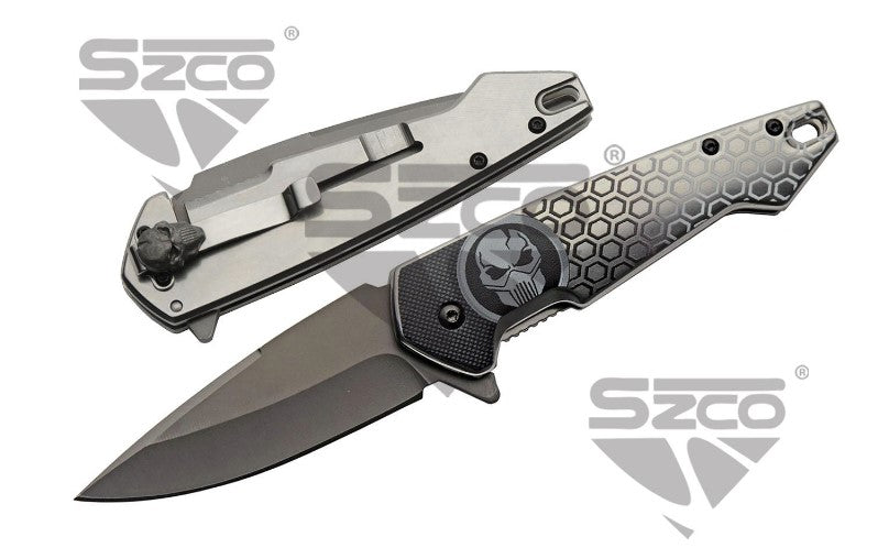 4.5" PREDATOR FOLDER (BLACK) - Tophatter Daily Deals