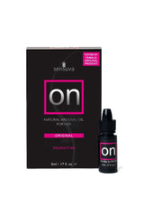 ON by Sensuva - Original Natural Arousal Oil For Her - 5ml Liquid - Tophatter Daily Deals