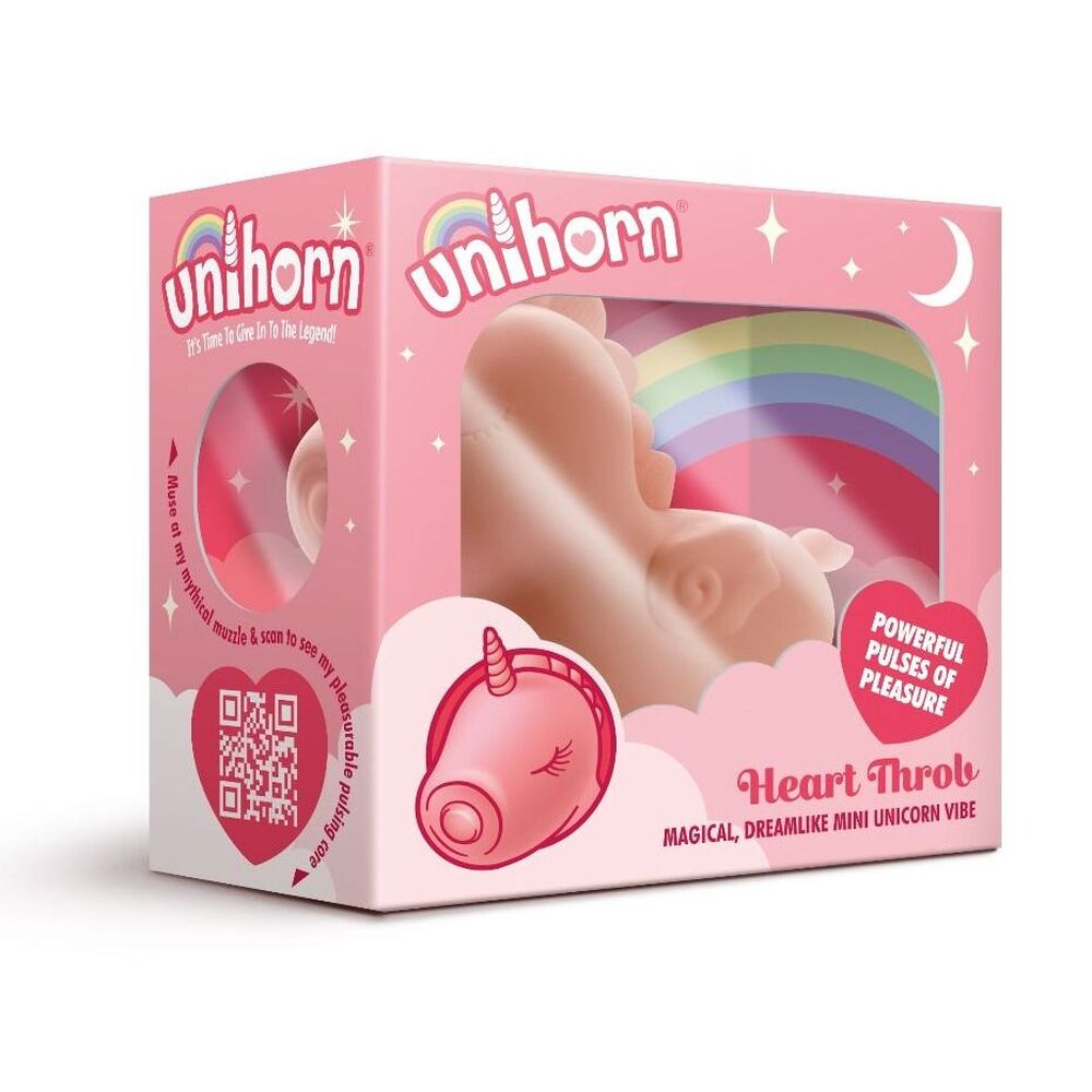 Unihorn Heart Throb – Pulsating Silicone Clitoral Vibrator > Vibrators > Ladies > Clitoral Vibrators and Stimulators - Tophatter Daily Deals