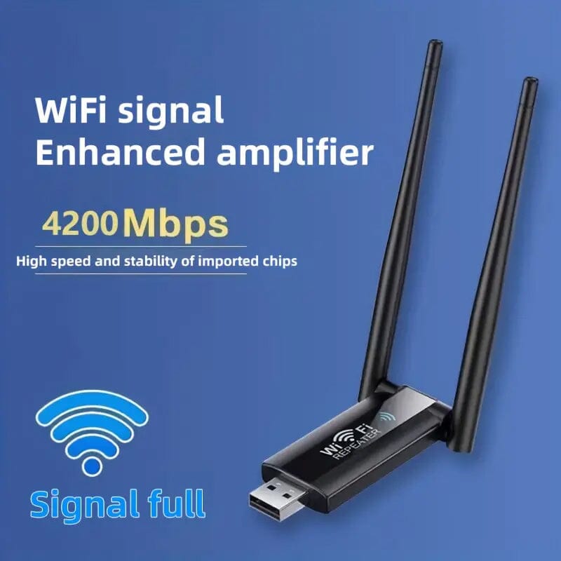 300Mbps 2.4G USB-Wireless Wifi Signal Amplifier Repeater Wi-Fi Repeater - Tophatter Daily Deals