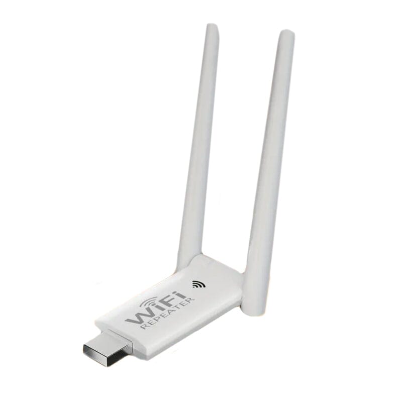 300Mbps 2.4G USB-Wireless Wifi Signal Amplifier Repeater White Wi-Fi Repeater - Tophatter Daily Deals