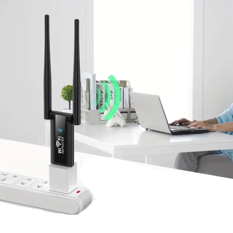 300Mbps USB Wi-Fi Repeater Wi-Fi Repeater - Tophatter Daily Deals