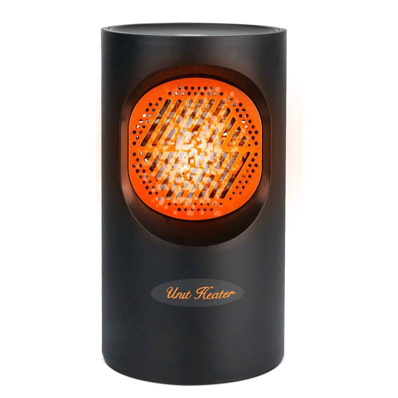 300W Portable Electric Mini Heater Black Household Appliances - Tophatter Daily Deals