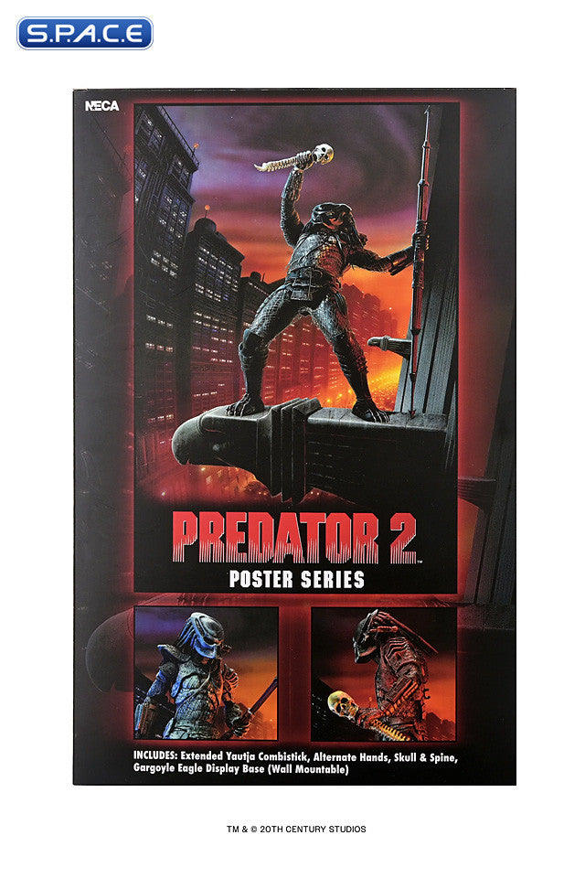 Predator 2 - City Hunter Poster Series Action Figure Action Figure - Tophatter Daily Deals
