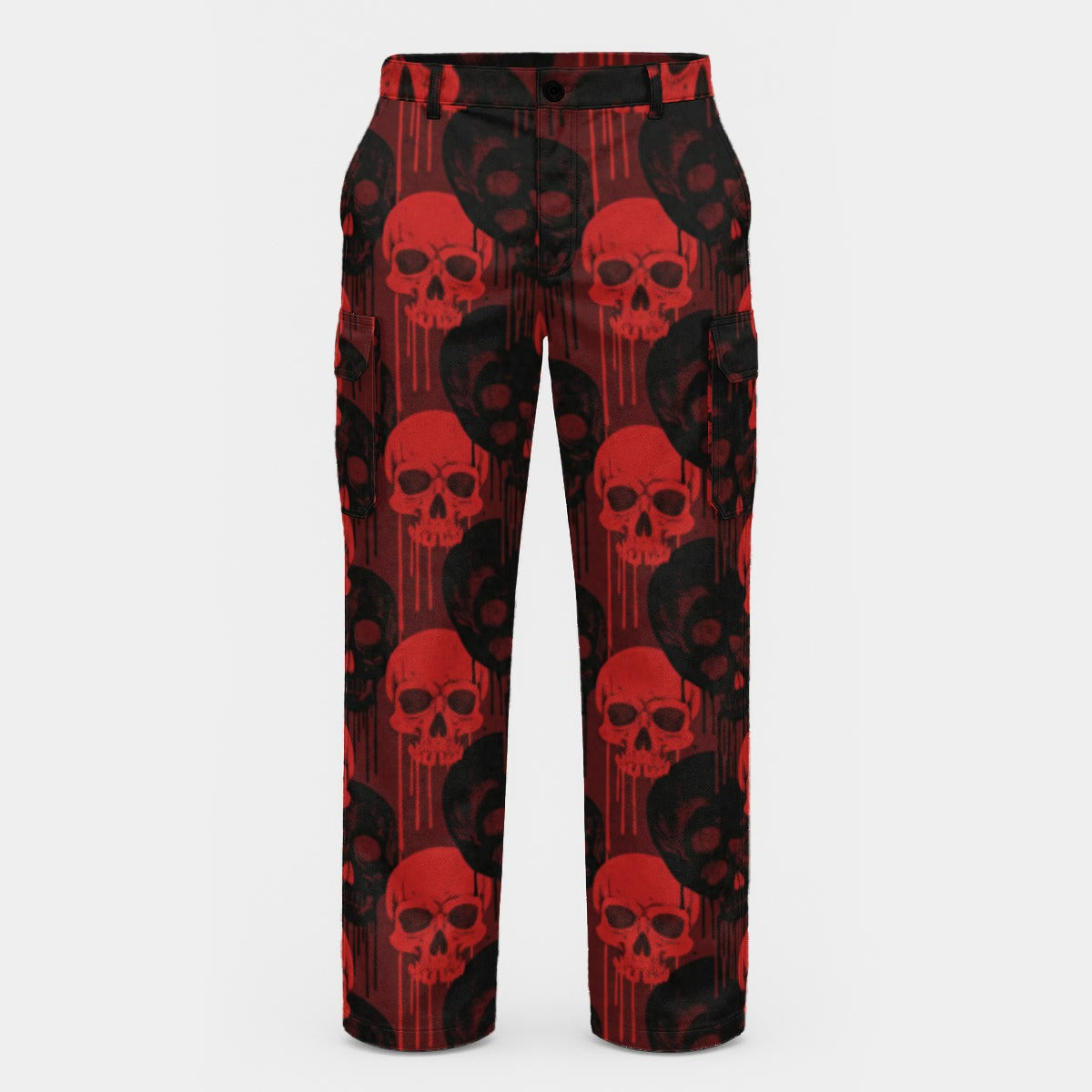 BAD TO THE BONE TRENDY GRAFFITI SKULLS JEANS Designs By Kiekie White - Tophatter Daily Deals