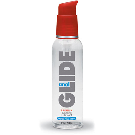 Anal Glide Silicone Lubricant - 2 oz Pump Bottle - Tophatter Daily Deals