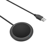 360 degree omnidirectional pickup microphone 0 - Tophatter Daily Deals