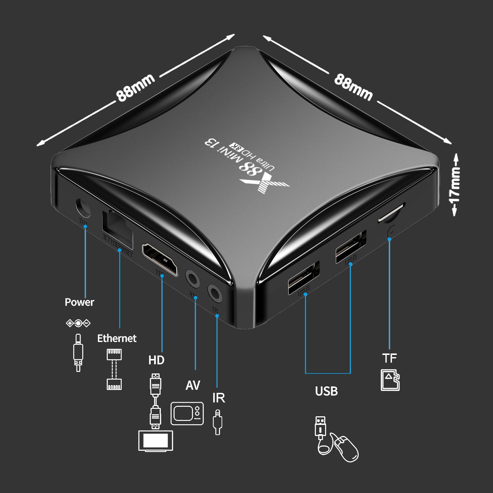 Android Dual-band Wireless Network Set-top Box 0 - Tophatter Daily Deals