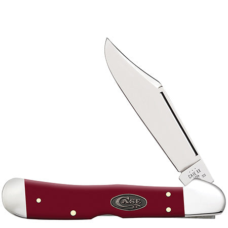Case Copperlock - Smooth Mulberry Synthetic - 30467 Traditional Knives - Tophatter Daily Deals