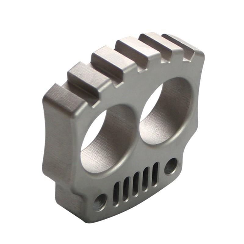 2023 NEW Two Finger EDC Knuckle Brass Knuckles - Tophatter Daily Deals