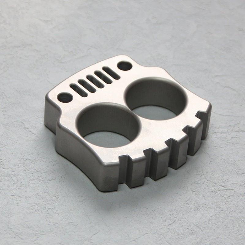 2023 NEW Two Finger EDC Knuckle Brass Knuckles - Tophatter Daily Deals