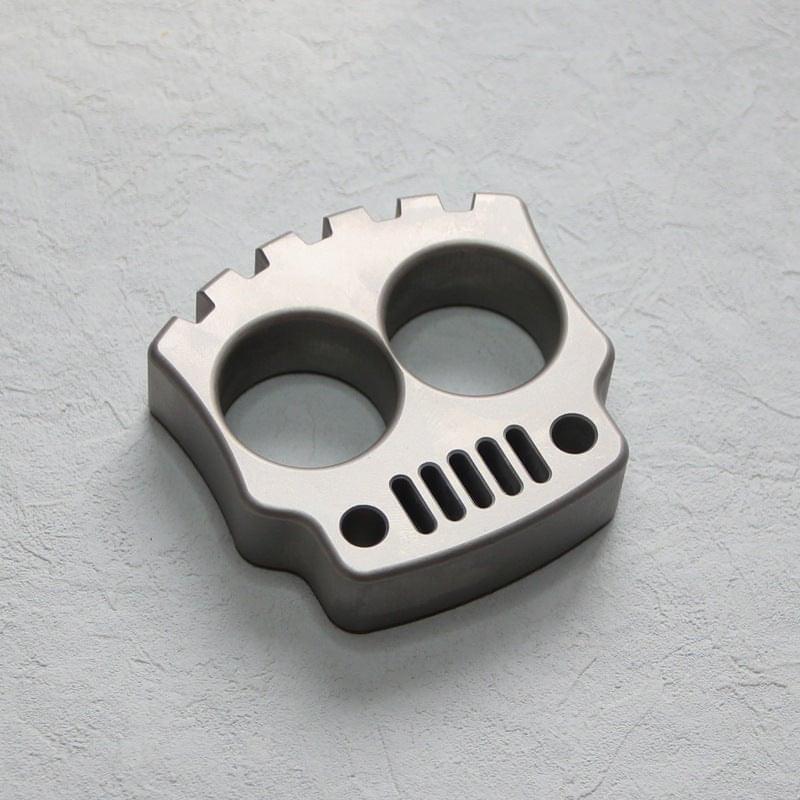 2023 NEW Two Finger EDC Knuckle Brass Knuckles - Tophatter Daily Deals