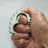 2023 NEW Two Finger EDC Knuckle Brass Knuckles - Tophatter Daily Deals