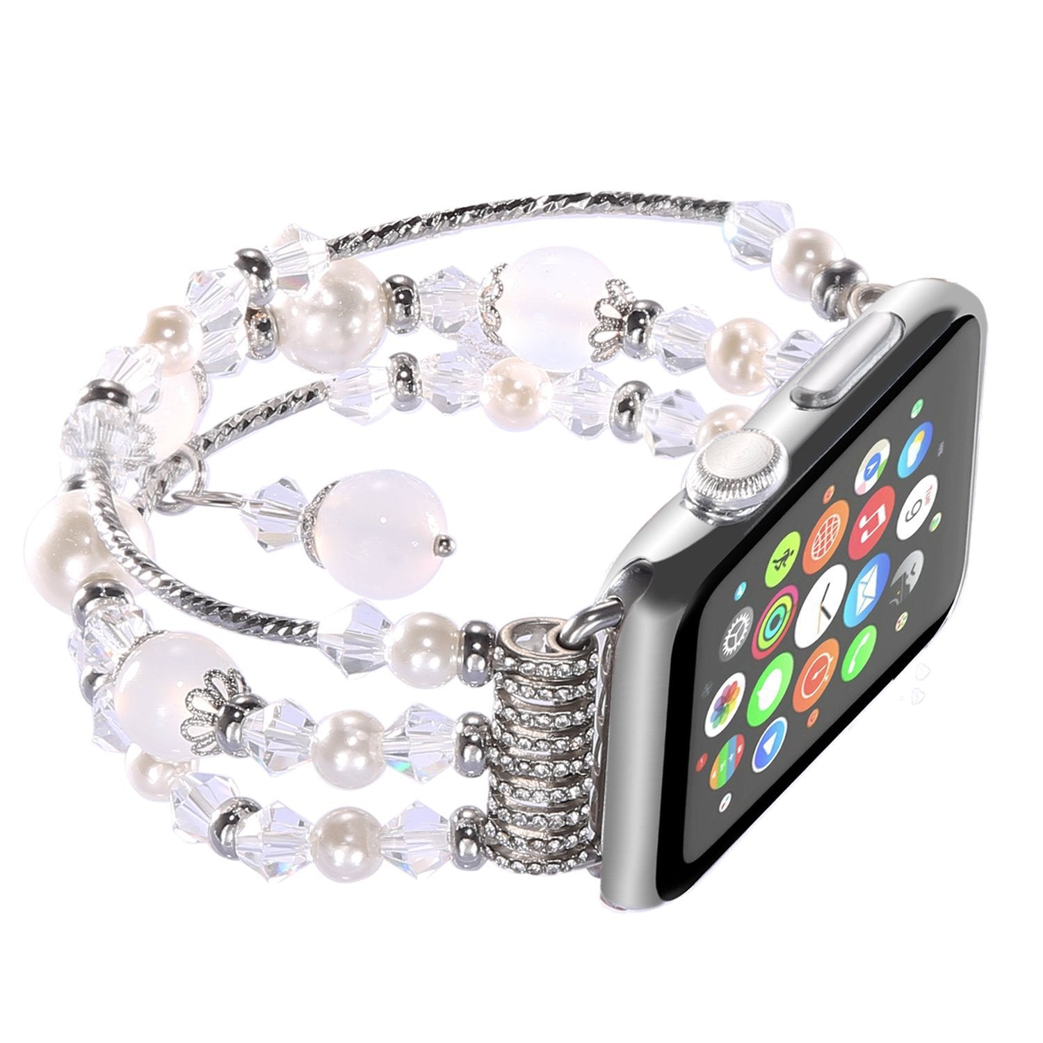 Agate Strap Beaded Jewelry Strap Jewelry Bracelet 3Colour Strap 0 - Tophatter Daily Deals