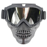 American full face anti-impact tactical skull mask Mercury 0 - Tophatter Daily Deals