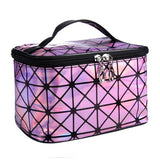 3D laser cosmetic bag Pink 0 - Tophatter Daily Deals