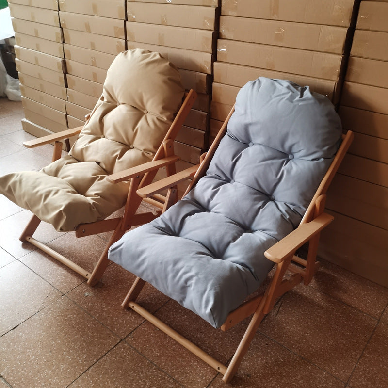 Beech Recliner Folding Chair 0 - Tophatter Daily Deals