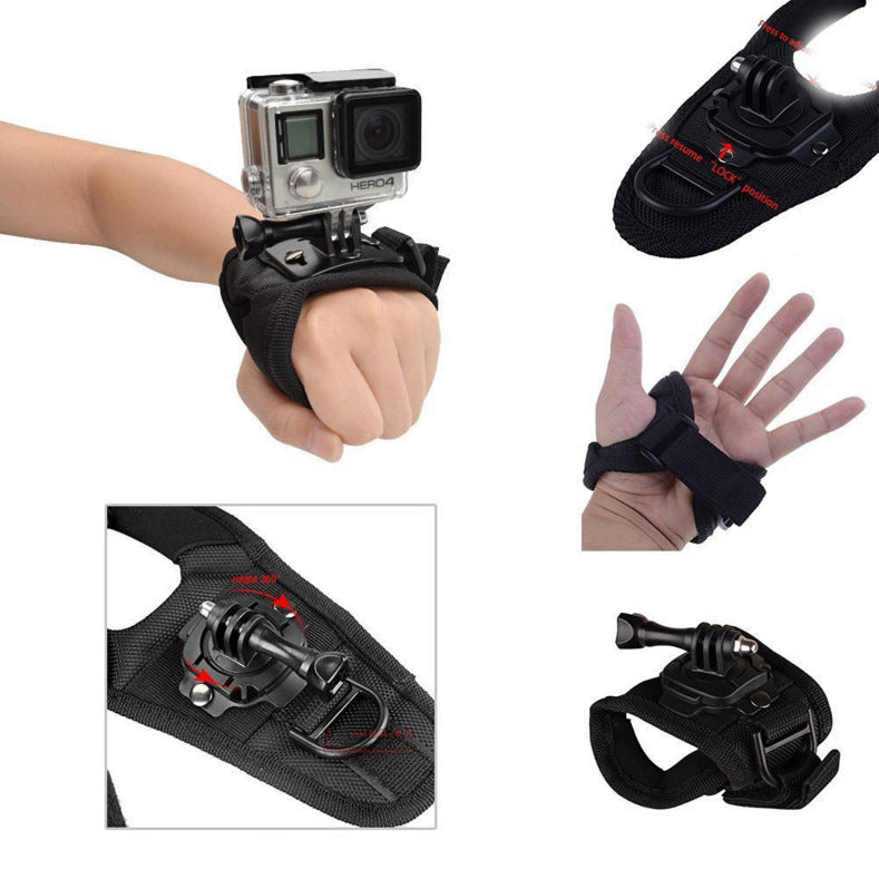 360 degree rotation palm wrist strap 0 - Tophatter Daily Deals